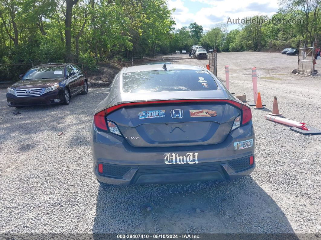 2017 Honda Civic Ex-t Gray vin: 2HGFC3B39HH351122