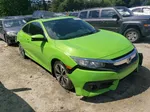 2017 Honda Civic Exl Green vin: 2HGFC3B71HH357046