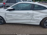 2017 Honda Civic Ex-l White vin: 2HGFC3B72HH354477