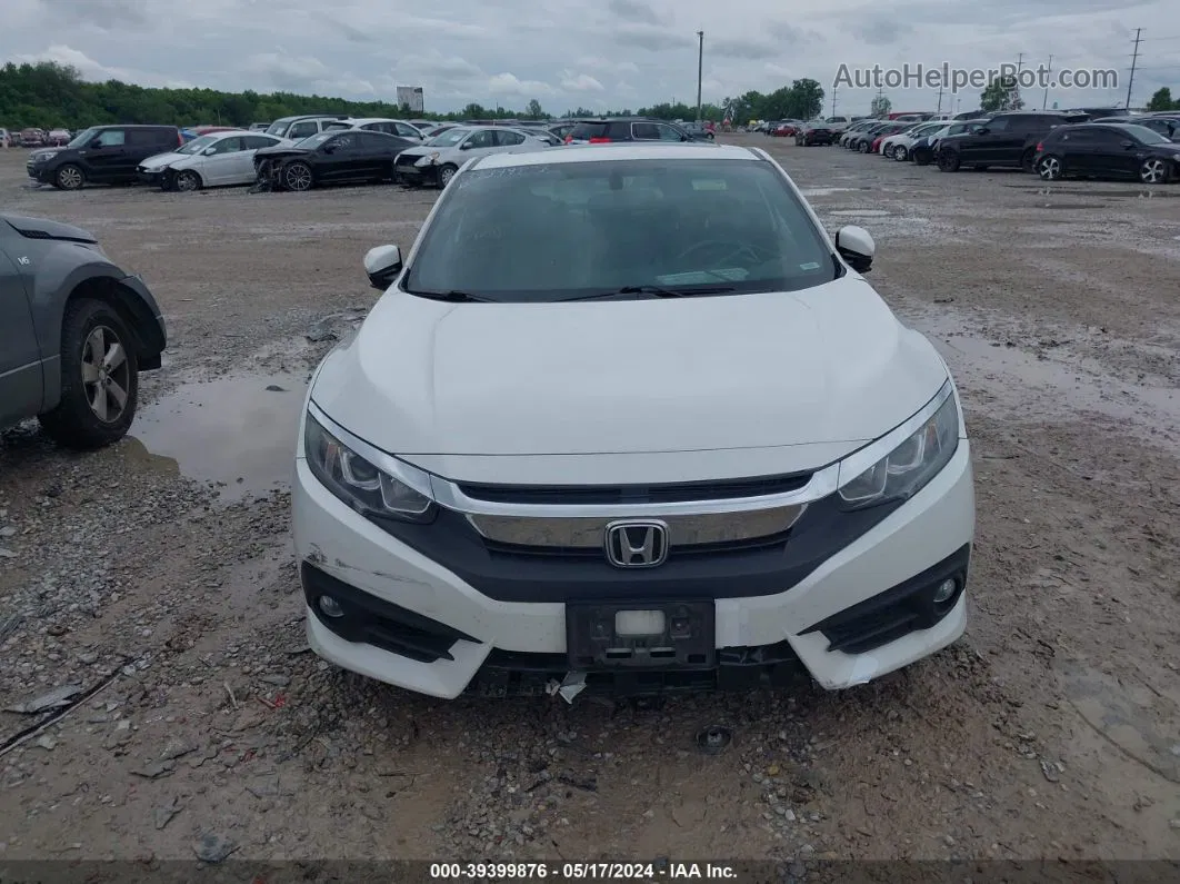 2017 Honda Civic Ex-l Белый vin: 2HGFC3B72HH354477