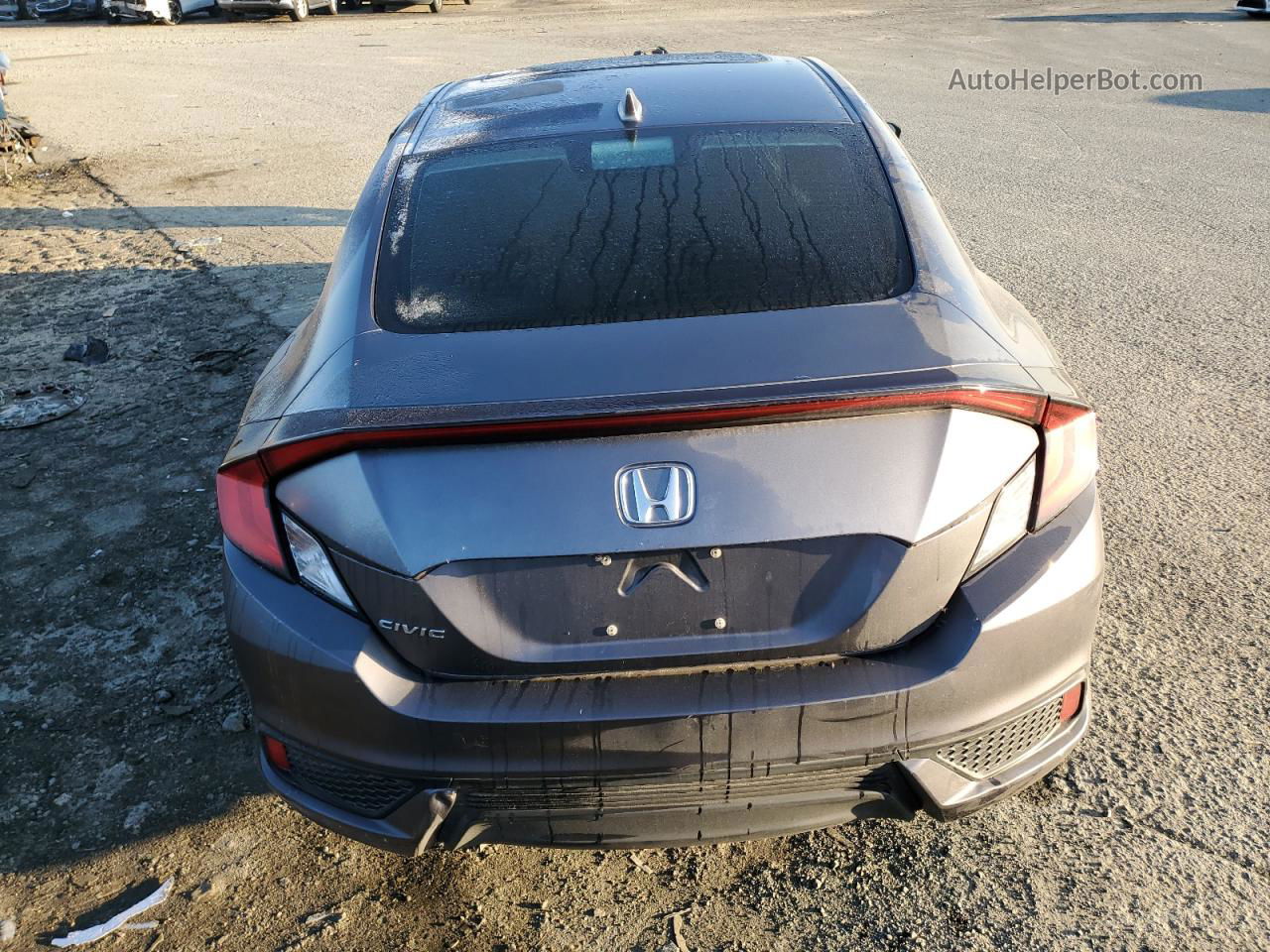 2017 Honda Civic Exl Серый vin: 2HGFC3B7XHH352413