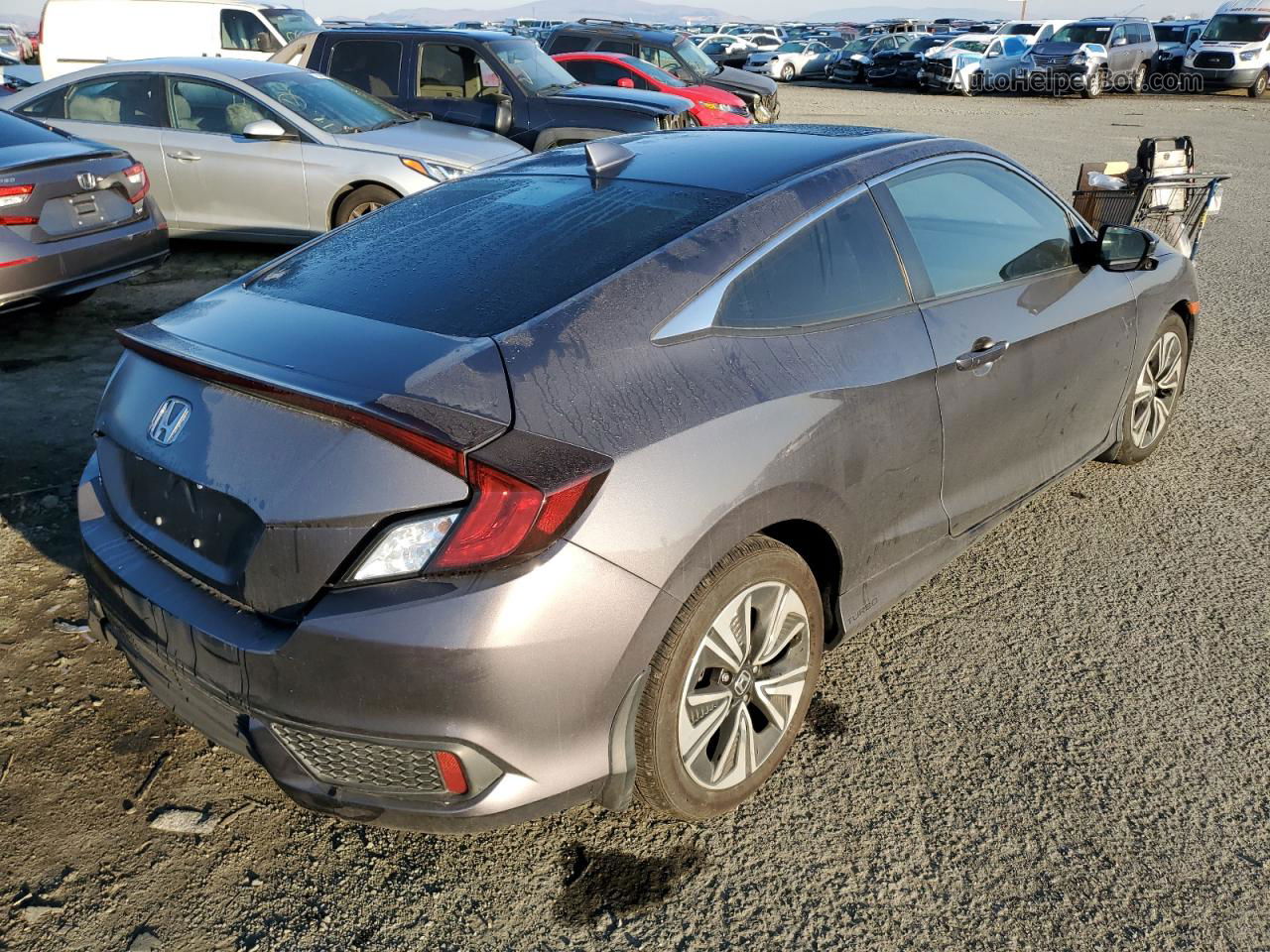 2017 Honda Civic Exl Серый vin: 2HGFC3B7XHH352413