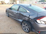 2019 Honda Civic Touring Gray vin: 2HGFC3B91KH356116