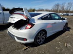 2019 Honda Civic Touring White vin: 2HGFC3B99KH350998