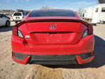 2017 Honda Civic Lx Red vin: 2HGFC4A5XHH301502