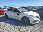 2019 Honda Civic Sport White vin: 2HGFC4A84KH309581