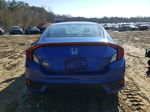 2017 Honda Civic Lx Blue vin: 2HGFC4B00HH301236