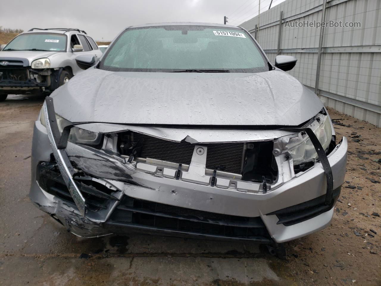 2016 Honda Civic Lx Серый vin: 2HGFC4B03GH302914