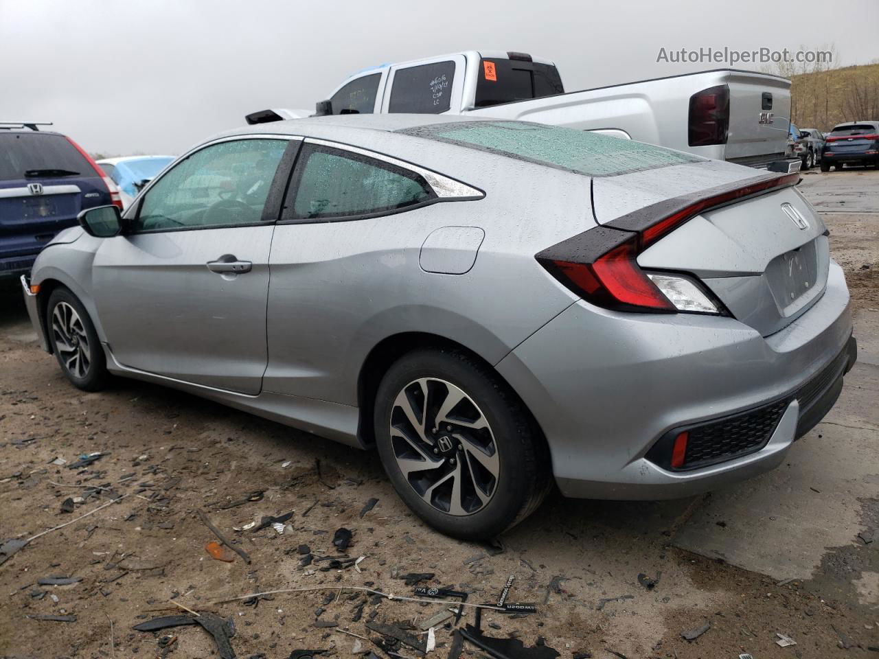 2016 Honda Civic Lx Серый vin: 2HGFC4B03GH302914