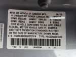2016 Honda Civic Lx Серый vin: 2HGFC4B03GH302914