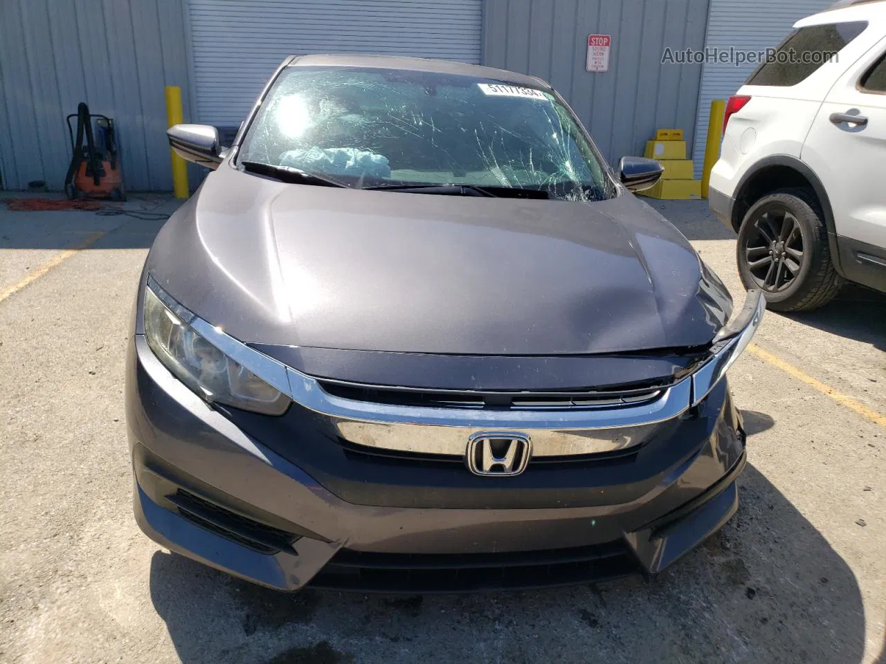 2016 Honda Civic Lx Серый vin: 2HGFC4B03GH311290