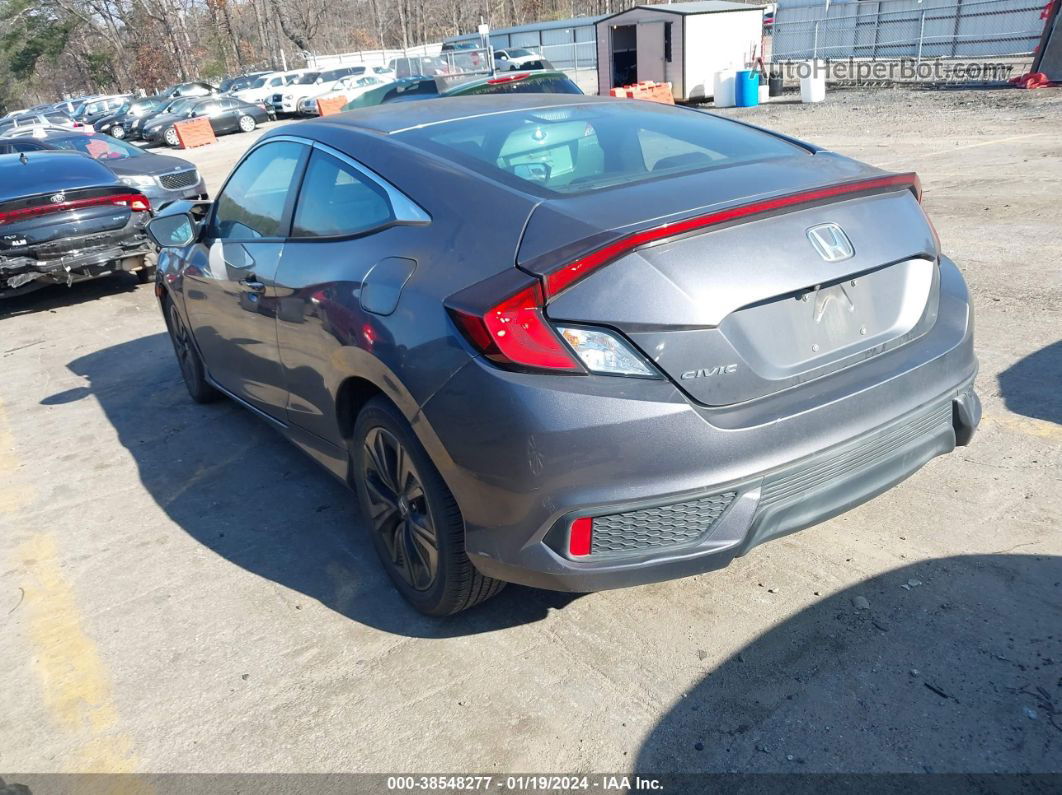 2016 Honda Civic Lx-p Gray vin: 2HGFC4B05GH301800