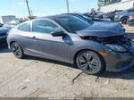 2016 Honda Civic Lx-p Gray vin: 2HGFC4B05GH301800