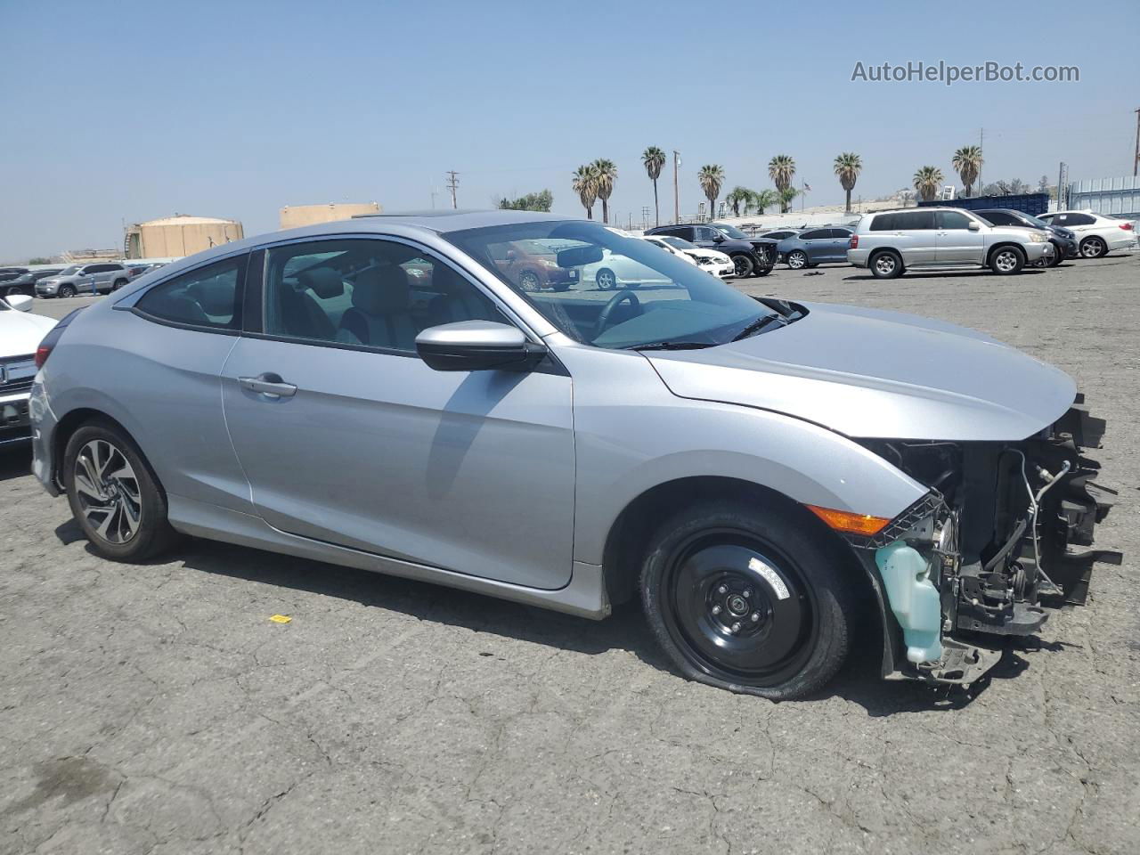 2017 Honda Civic Lx Silver vin: 2HGFC4B06HH301130