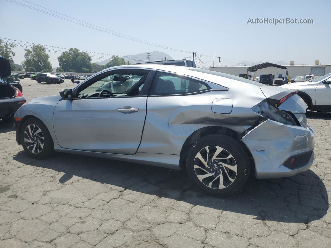 2017 Honda Civic Lx Silver vin: 2HGFC4B06HH301130