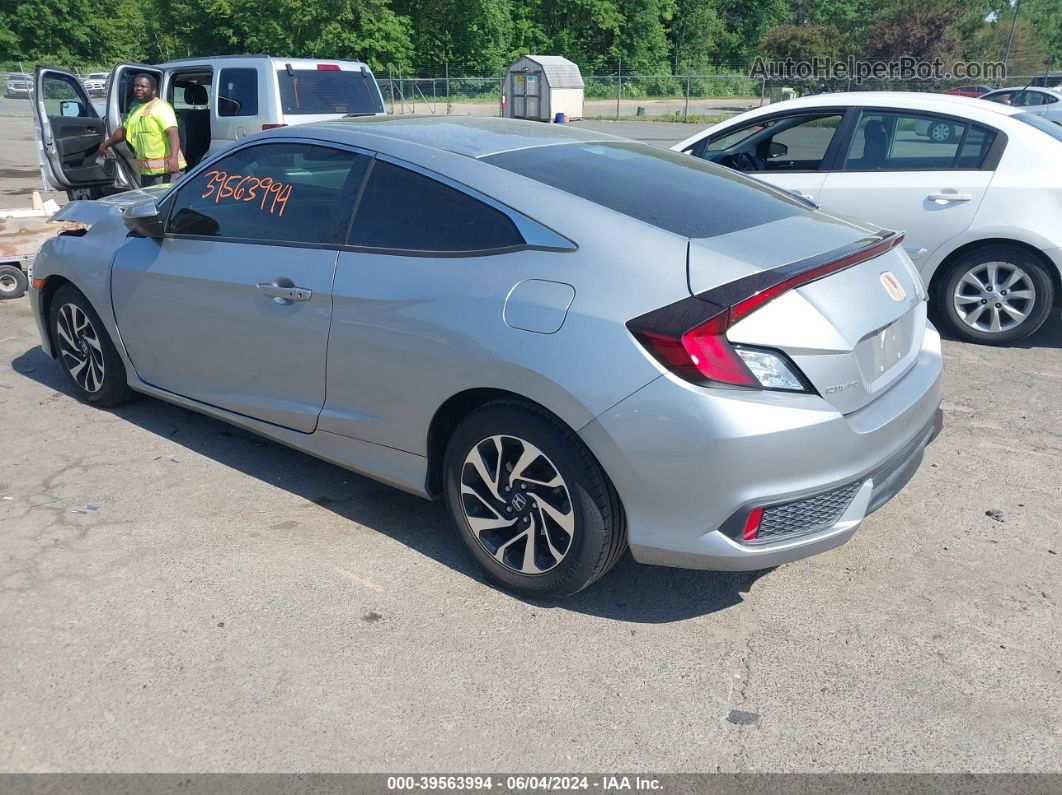 2017 Honda Civic Lx-p Серебряный vin: 2HGFC4B09HH306810