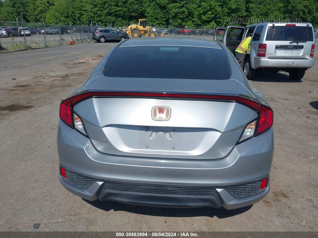 2017 Honda Civic Lx-p Серебряный vin: 2HGFC4B09HH306810