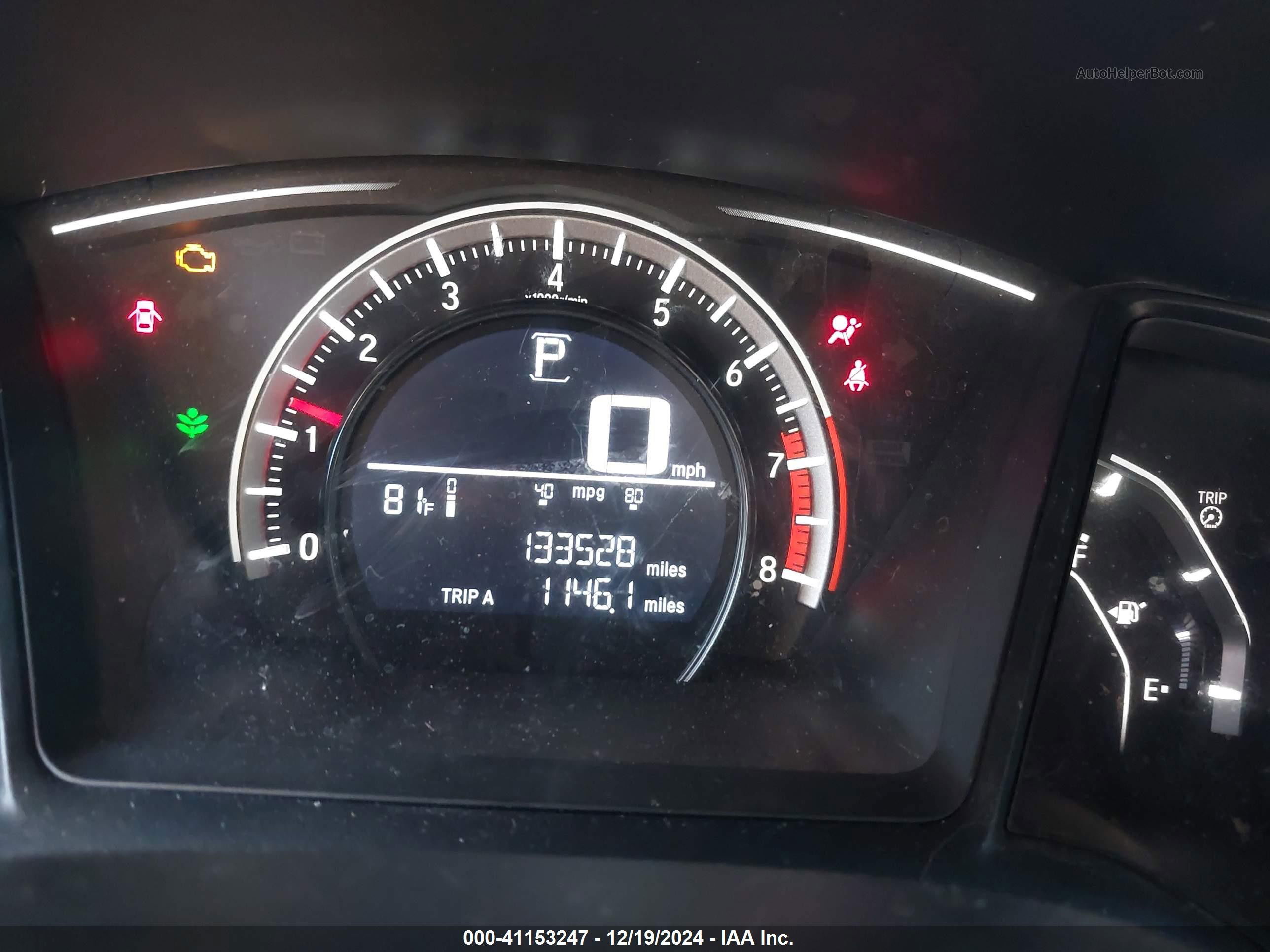 2016 Honda Civic Lx Black vin: 2HGFC4B52GH311552