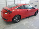 2017 Honda Civic Lx Red vin: 2HGFC4B58HH306454