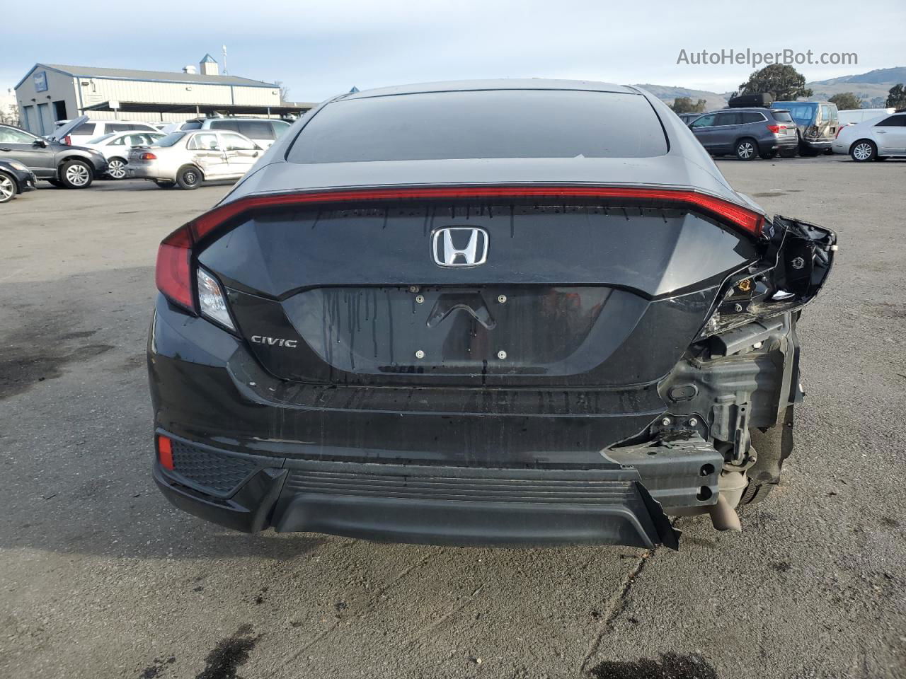 2019 Honda Civic Lx Black vin: 2HGFC4B60KH307517