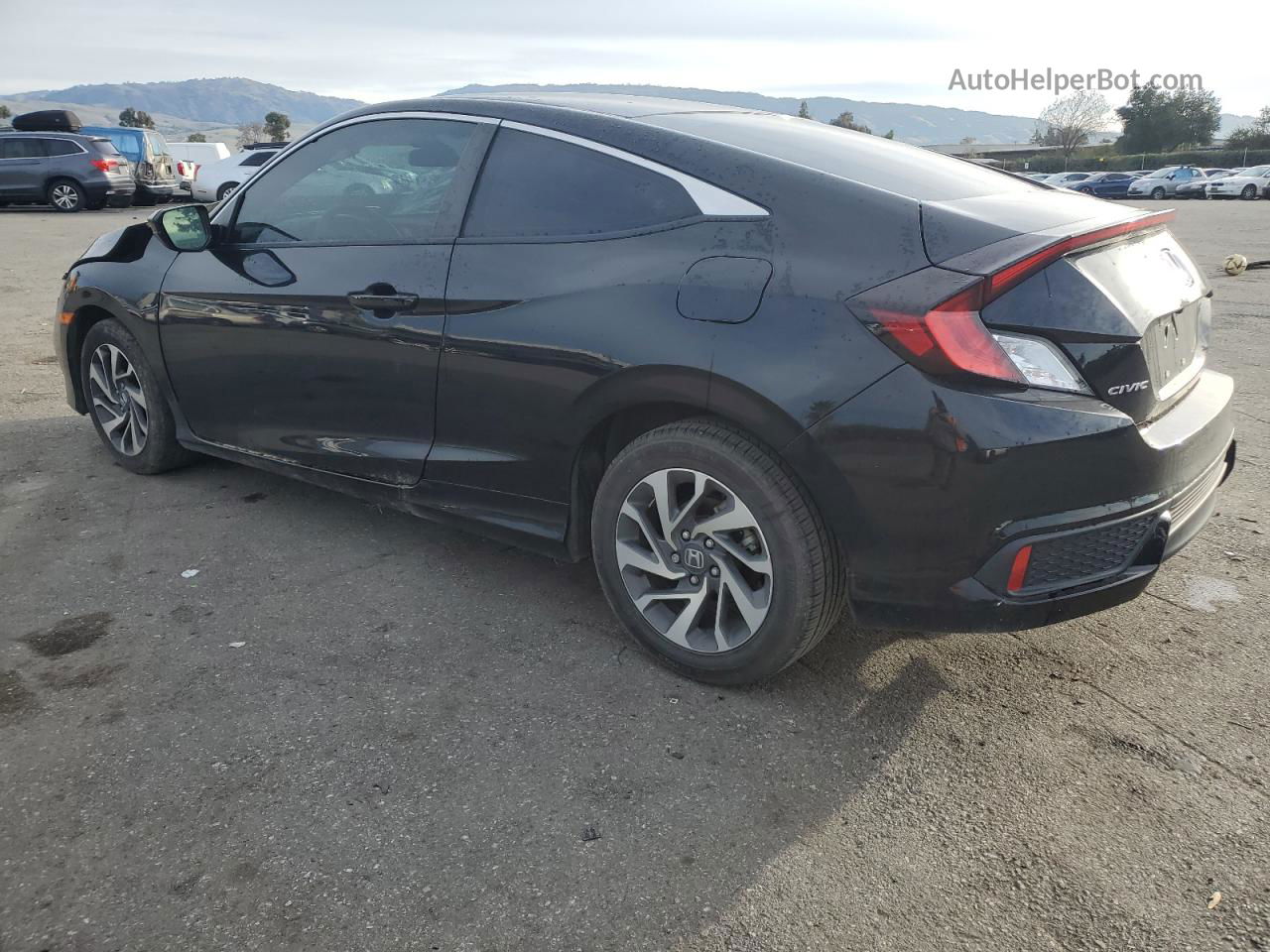 2019 Honda Civic Lx Black vin: 2HGFC4B60KH307517