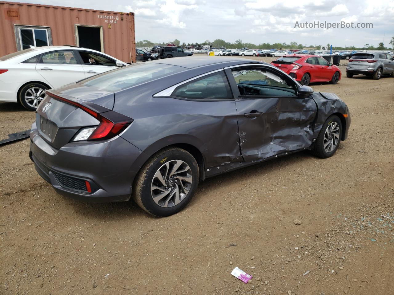 2019 Honda Civic Lx Charcoal vin: 2HGFC4B61KH308434