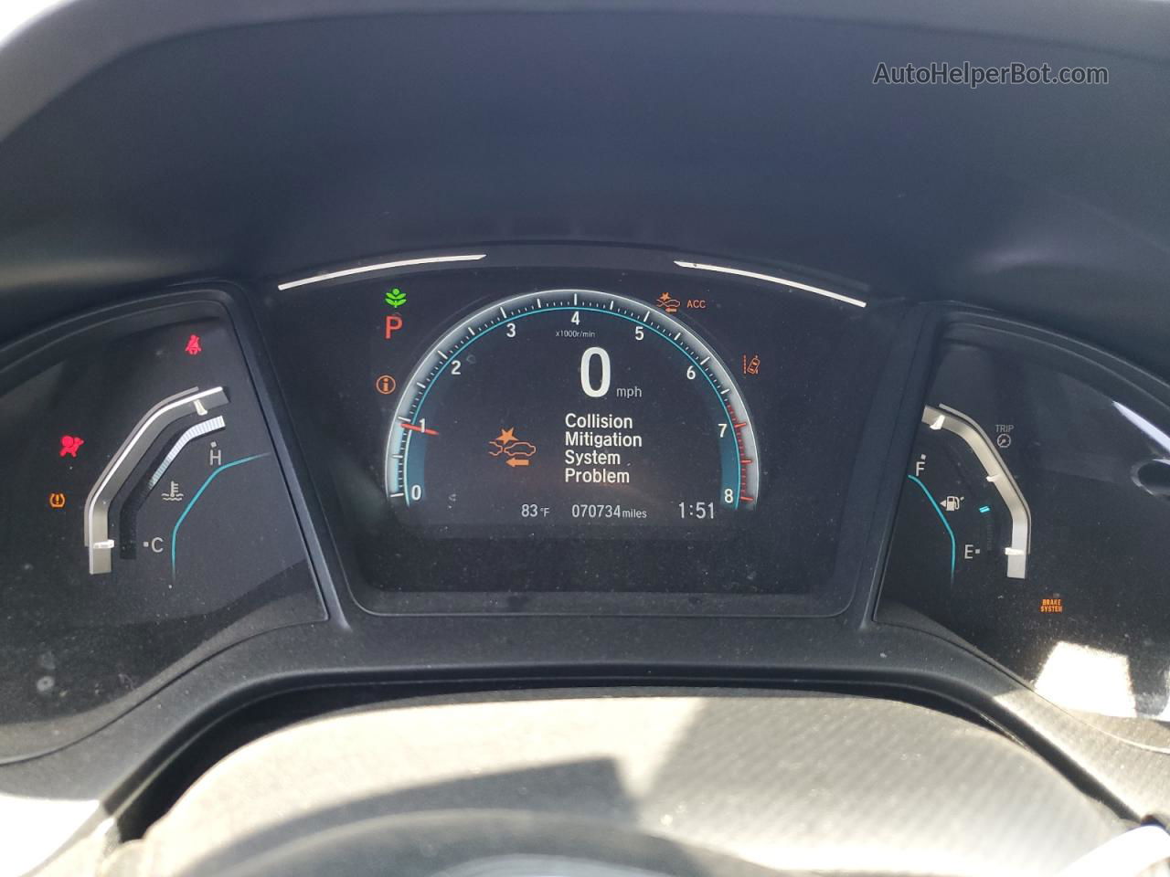 2019 Honda Civic Lx Blue vin: 2HGFC4B64KH302899