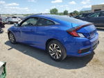 2019 Honda Civic Lx Blue vin: 2HGFC4B64KH302899