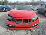 2020 Honda Civic Lx Red vin: 2HGFC4B65LH303044