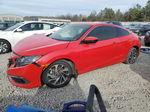 2020 Honda Civic Lx Red vin: 2HGFC4B65LH303044