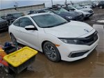 2019 Honda Civic Lx White vin: 2HGFC4B67KH309278