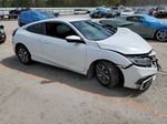 2020 Honda Civic Lx White vin: 2HGFC4B67LH300338