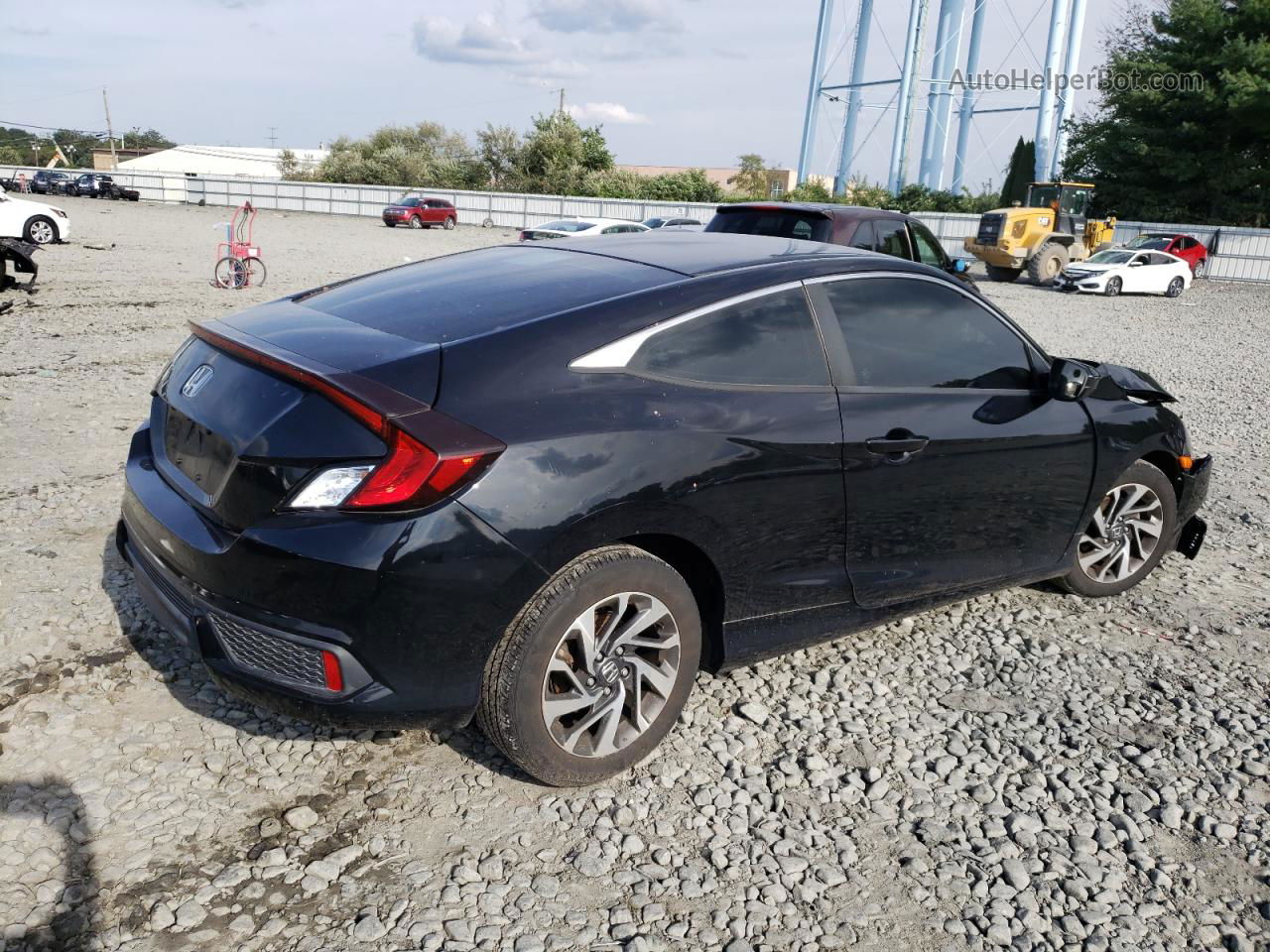 2019 Honda Civic Lx Black vin: 2HGFC4B68KH300153