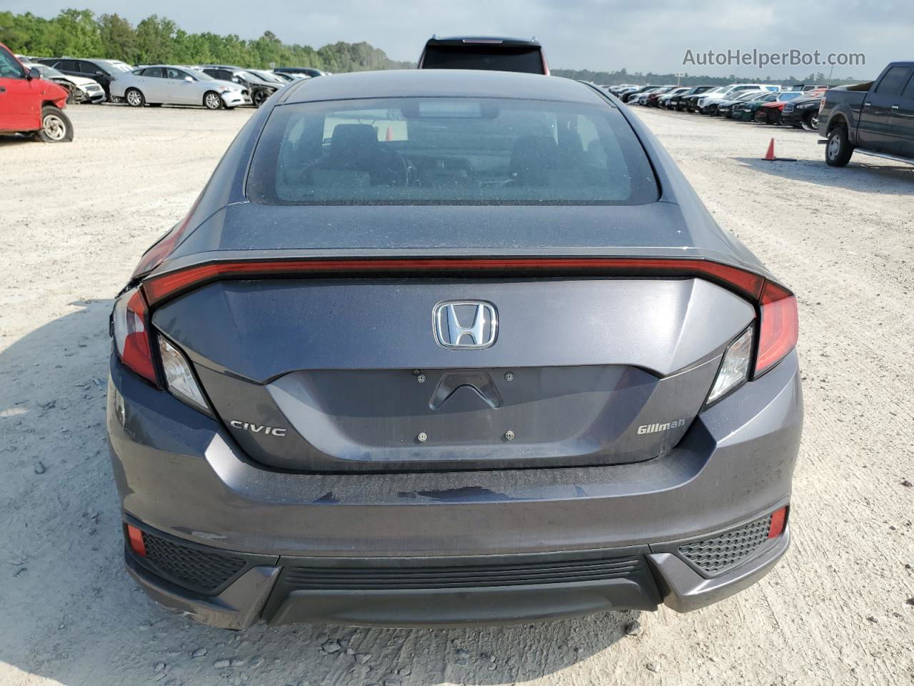 2020 Honda Civic Lx Gray vin: 2HGFC4B6XLH302665