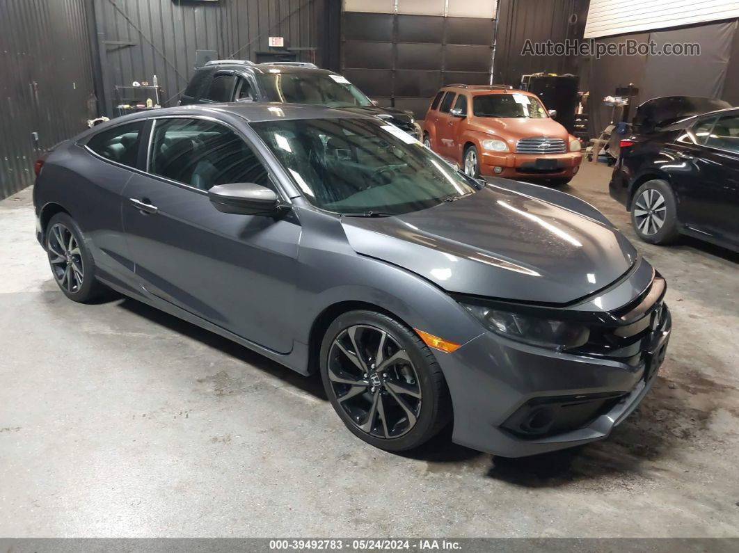 2020 Honda Civic Sport Серый vin: 2HGFC4B81LH304466