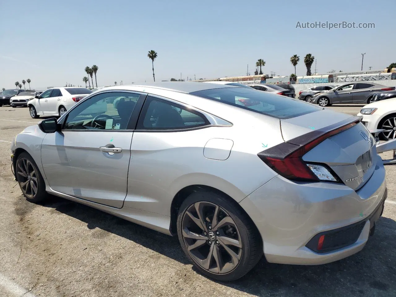 2020 Honda Civic Sport Silver vin: 2HGFC4B88LH304884