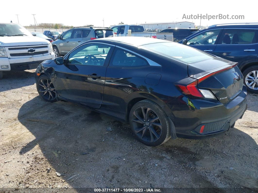 2019 Honda Civic Sport Black vin: 2HGFC4B8XKH308501