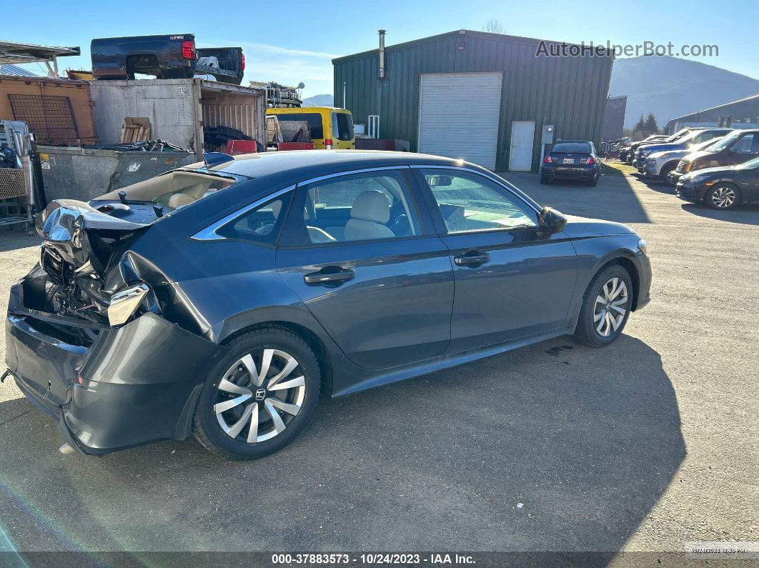 2023 Honda Civic Lx  Gray vin: 2HGFE2F2XPH558414