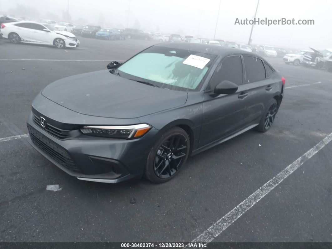 2023 Honda Civic Sport Gray vin: 2HGFE2F51PH564032