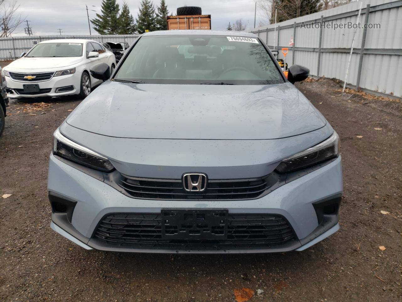 2023 Honda Civic Sport Gray vin: 2HGFE2F54PH109000