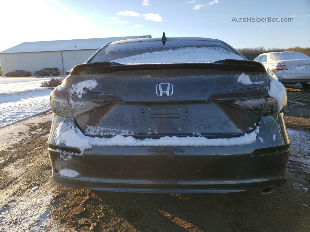 2023 Honda Civic Sport Угольный vin: 2HGFE2F58PH564027