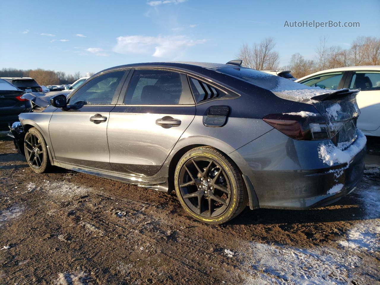 2023 Honda Civic Sport Угольный vin: 2HGFE2F58PH564027