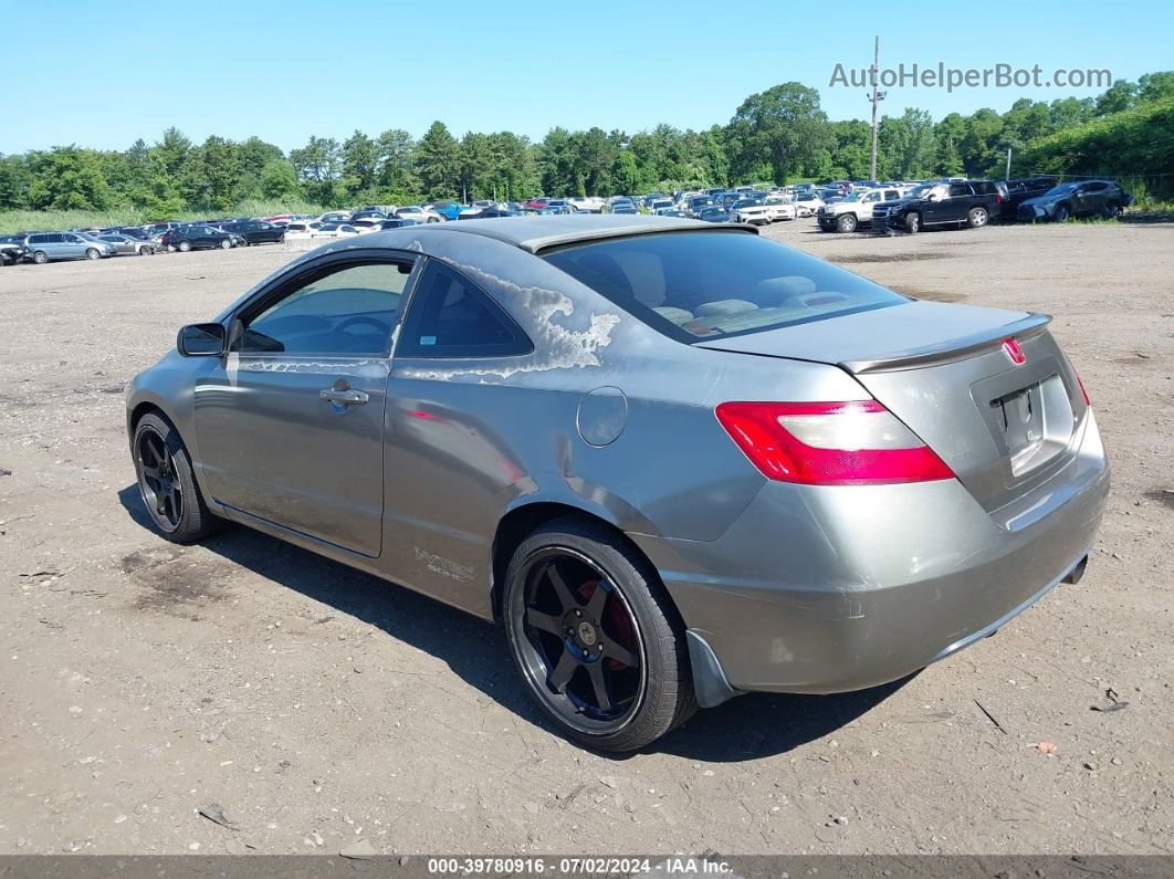 2008 Honda Civic Lx Gray vin: 2HGFG11628H546564