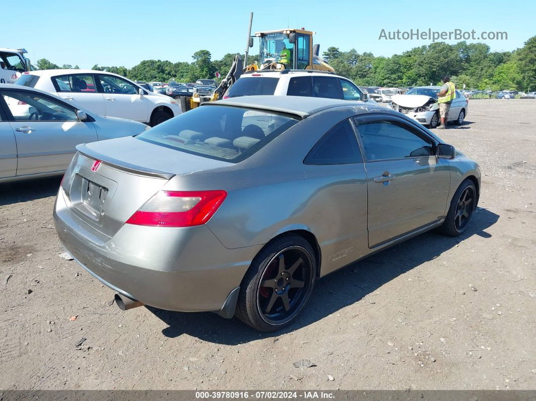 2008 Honda Civic Lx Gray vin: 2HGFG11628H546564