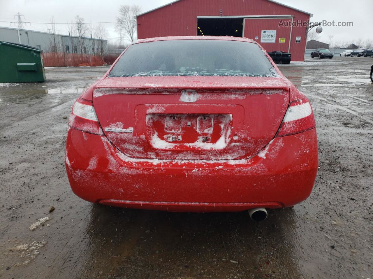 2006 Honda Civic Lx Red vin: 2HGFG11656H013573