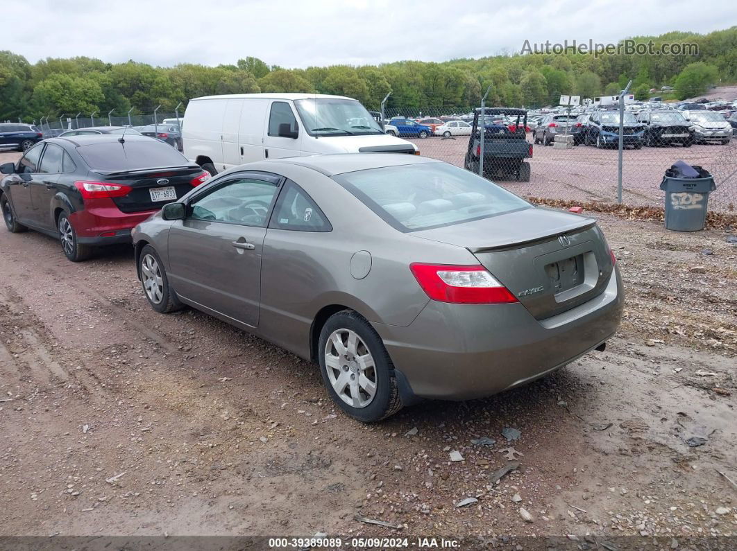 2008 Honda Civic Lx Серый vin: 2HGFG11658H546574