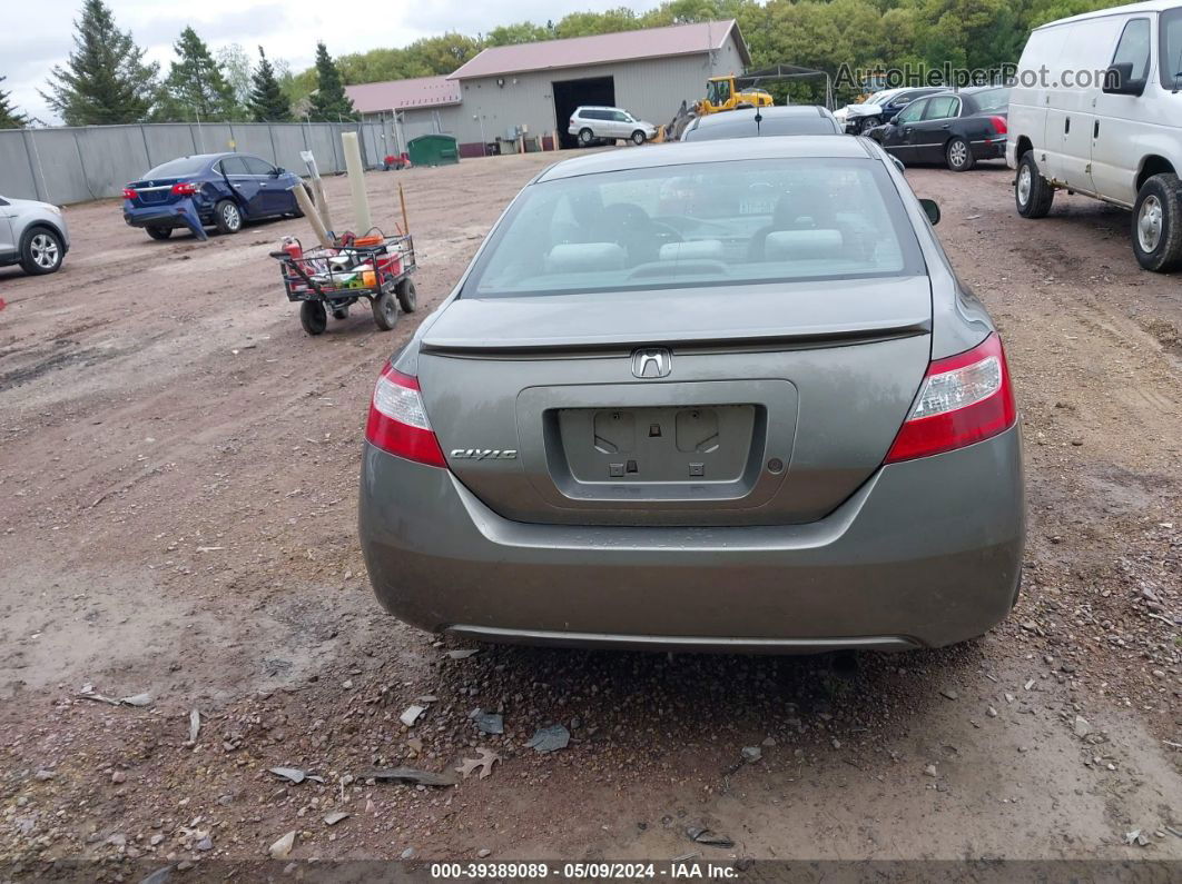 2008 Honda Civic Lx Gray vin: 2HGFG11658H546574