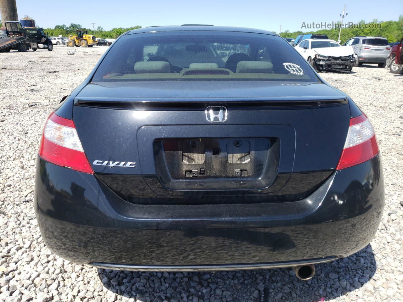 2006 Honda Civic Ex Черный vin: 2HGFG11816H518348