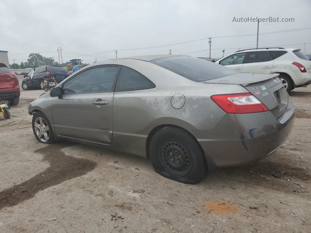 2008 Honda Civic Ex Silver vin: 2HGFG11858H557754