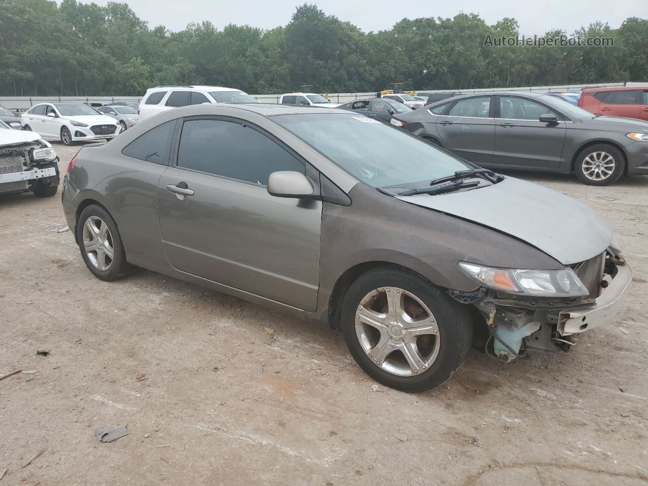 2008 Honda Civic Ex Silver vin: 2HGFG11858H557754